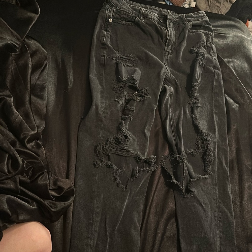 black jeans
